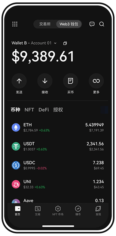 合约交易手机应用